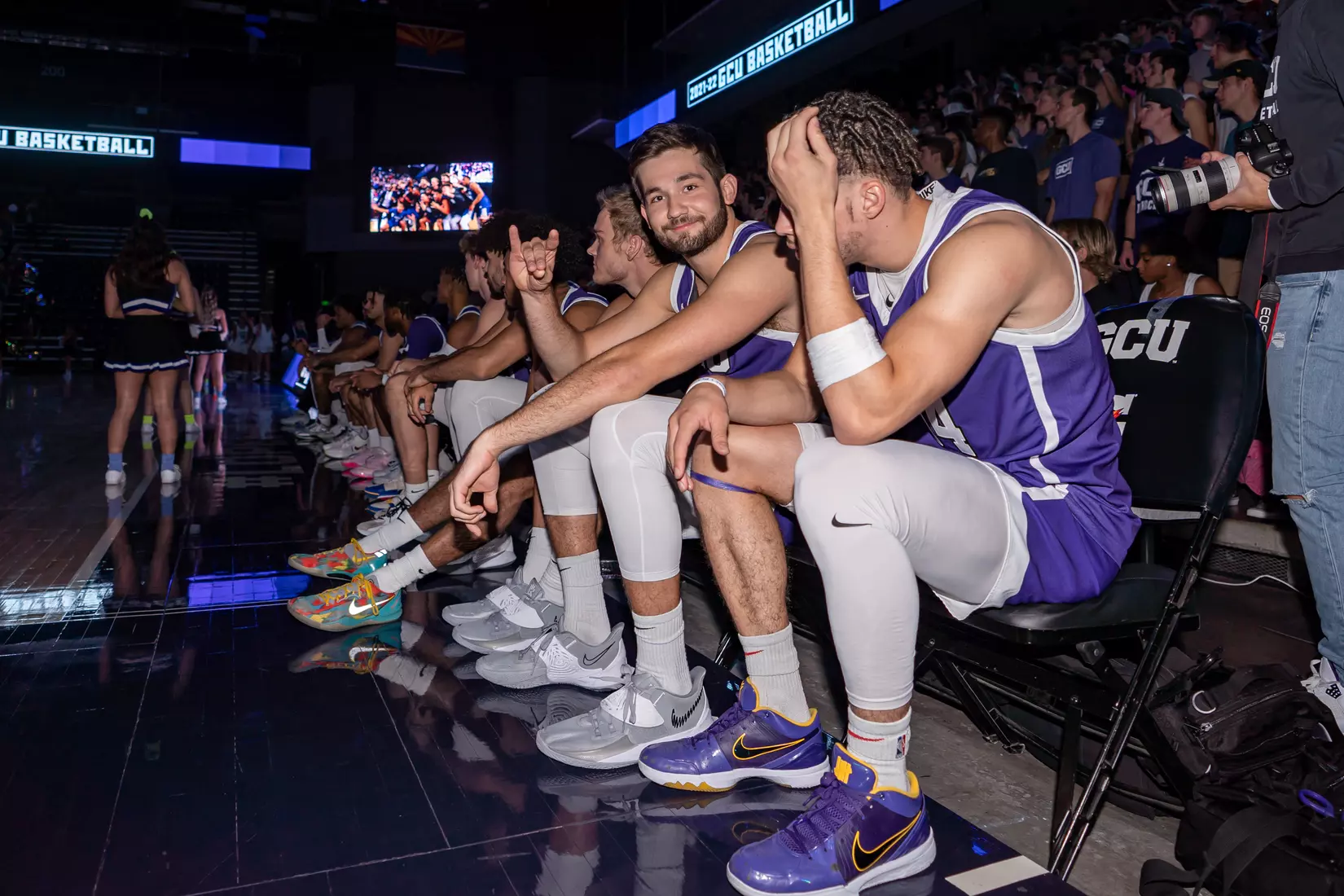 The GCU Havocs pack GCU Arena for the unofficial tip-off to basketball season at 2021 Midnight Madness.
