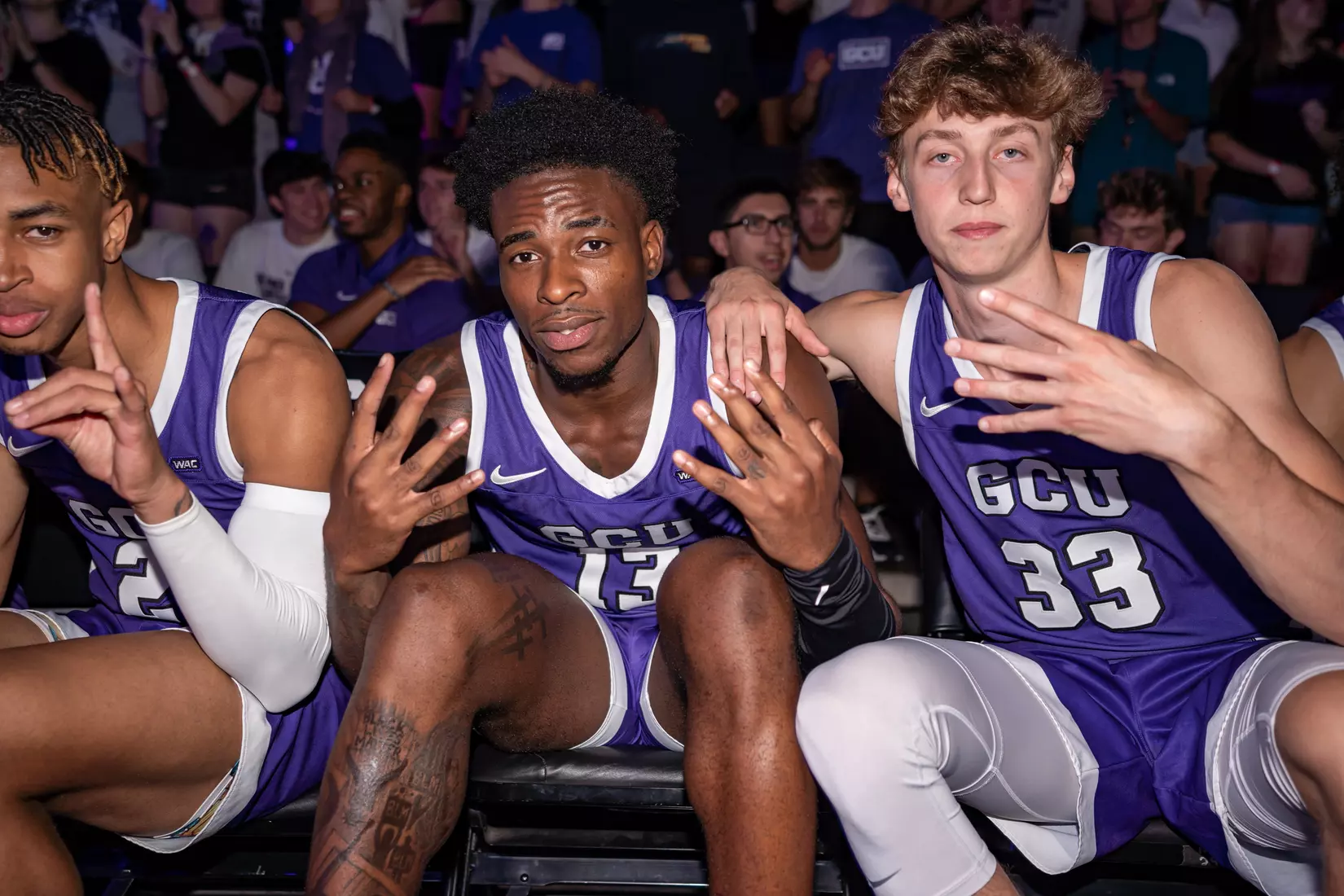 The GCU Havocs pack GCU Arena for the unofficial tip-off to basketball season at 2021 Midnight Madness.