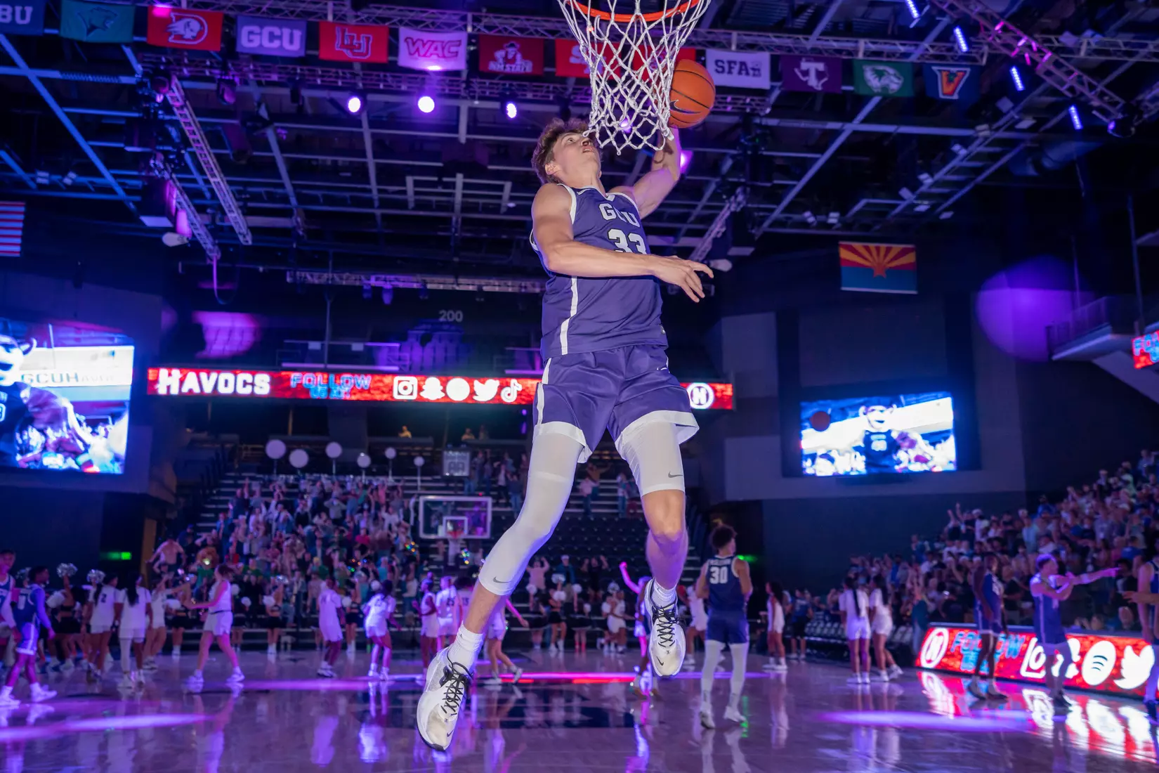 The GCU Havocs pack GCU Arena for the unofficial tip-off to basketball season at 2021 Midnight Madness.