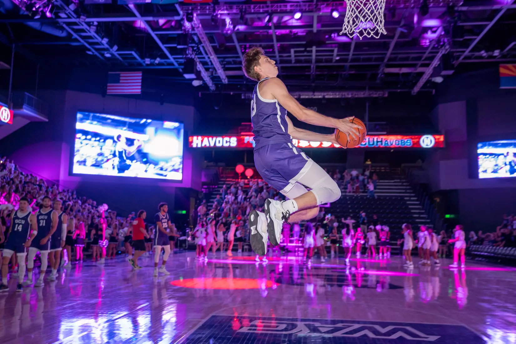 The GCU Havocs pack GCU Arena for the unofficial tip-off to basketball season at 2021 Midnight Madness.