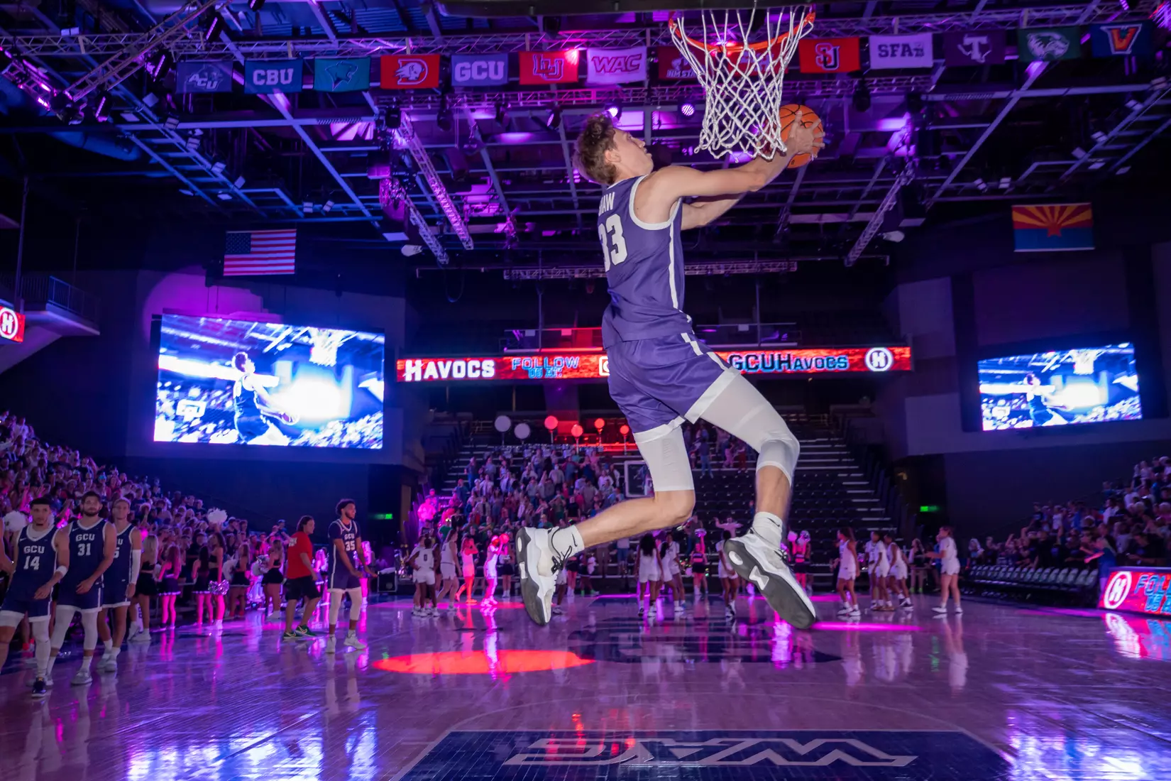 The GCU Havocs pack GCU Arena for the unofficial tip-off to basketball season at 2021 Midnight Madness.