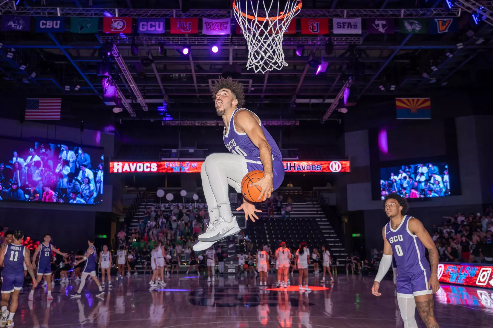 The GCU Havocs pack GCU Arena for the unofficial tip-off to basketball season at 2021 Midnight Madness.