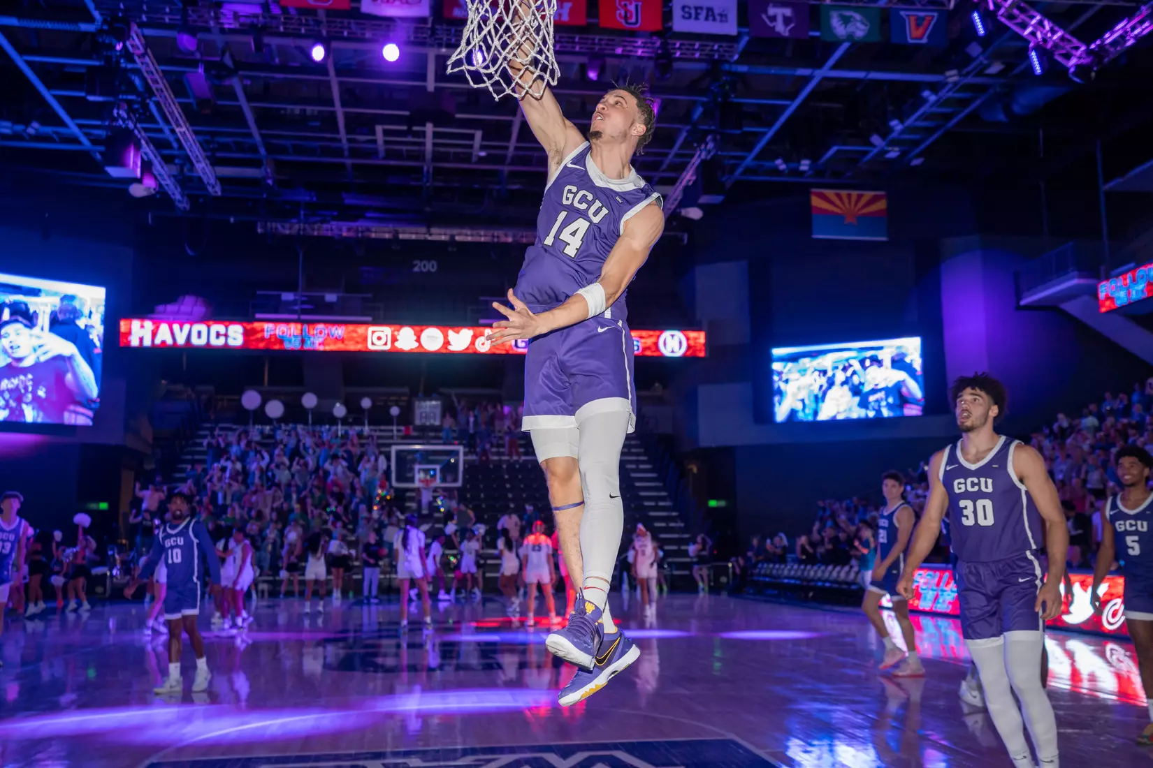 The GCU Havocs pack GCU Arena for the unofficial tip-off to basketball season at 2021 Midnight Madness.
