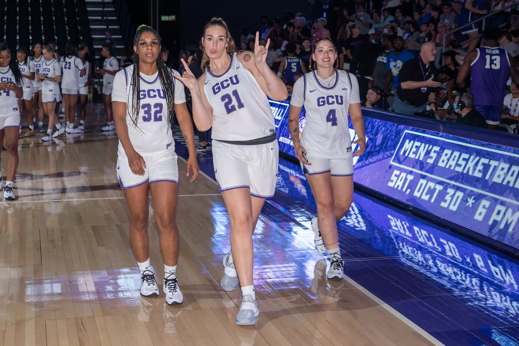 The GCU Havocs pack GCU Arena for the unofficial tip-off to basketball season at 2021 Midnight Madness.