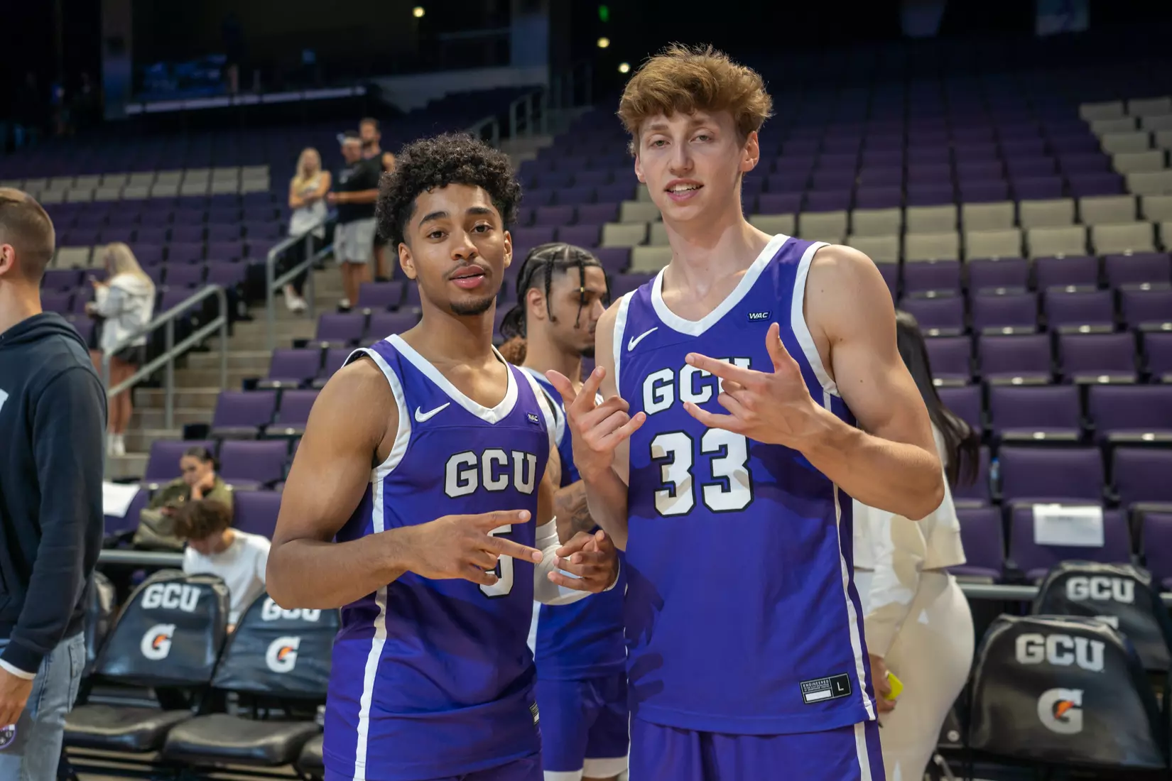 The GCU Havocs pack GCU Arena for the unofficial tip-off to basketball season at 2021 Midnight Madness.