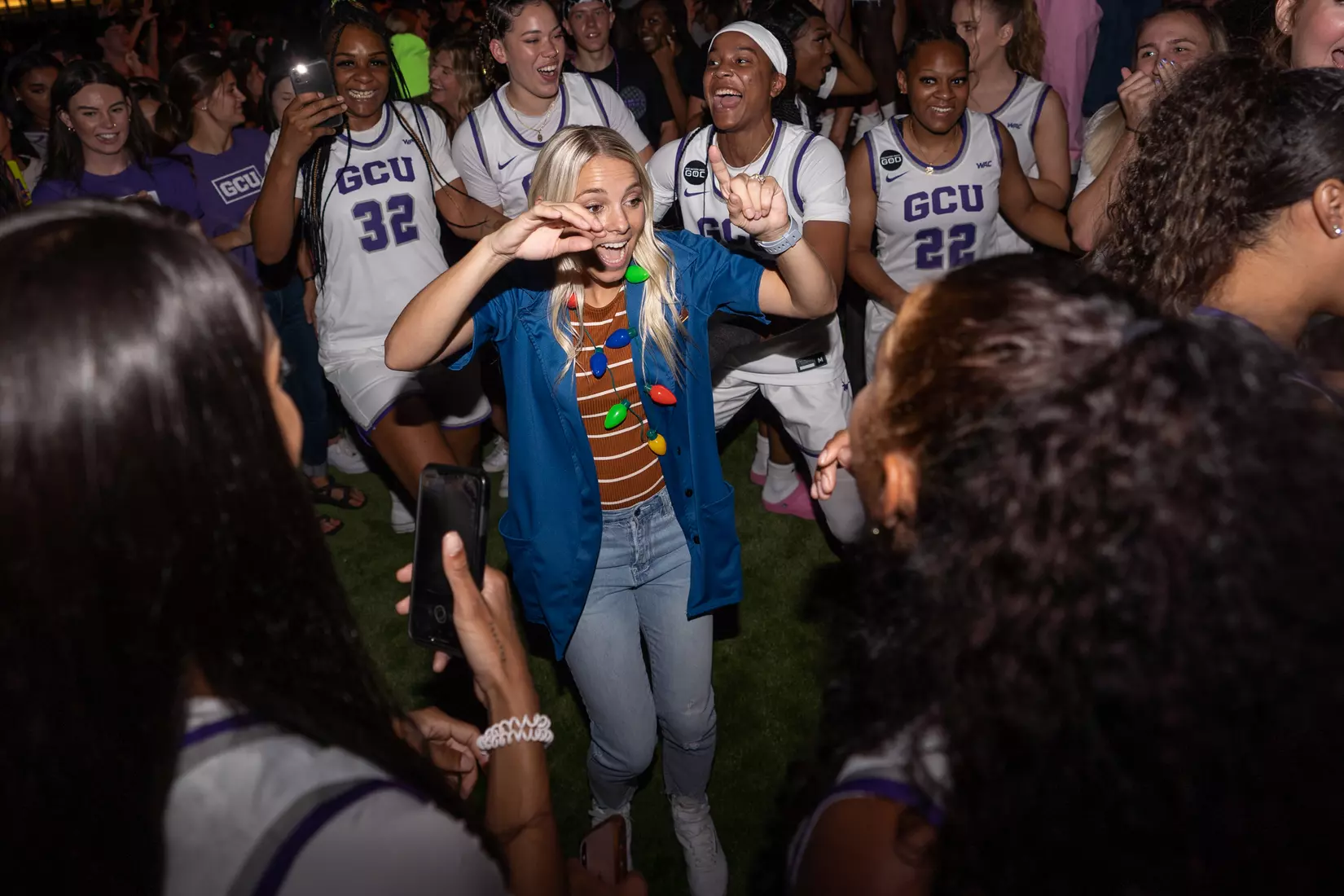 The GCU Havocs pack GCU Arena for the unofficial tip-off to basketball season at 2021 Midnight Madness.