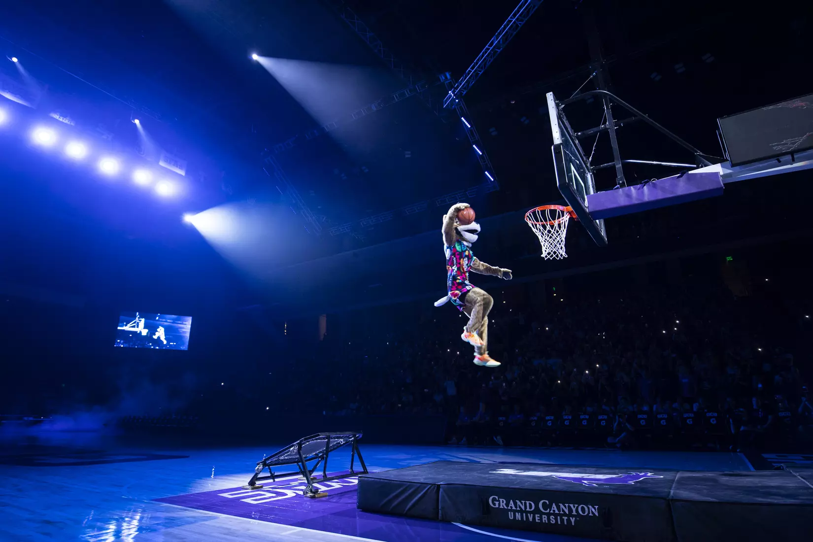 The GCU Havocs pack GCU Arena for the unofficial tip-off to basketball season at 2021 Midnight Madness.