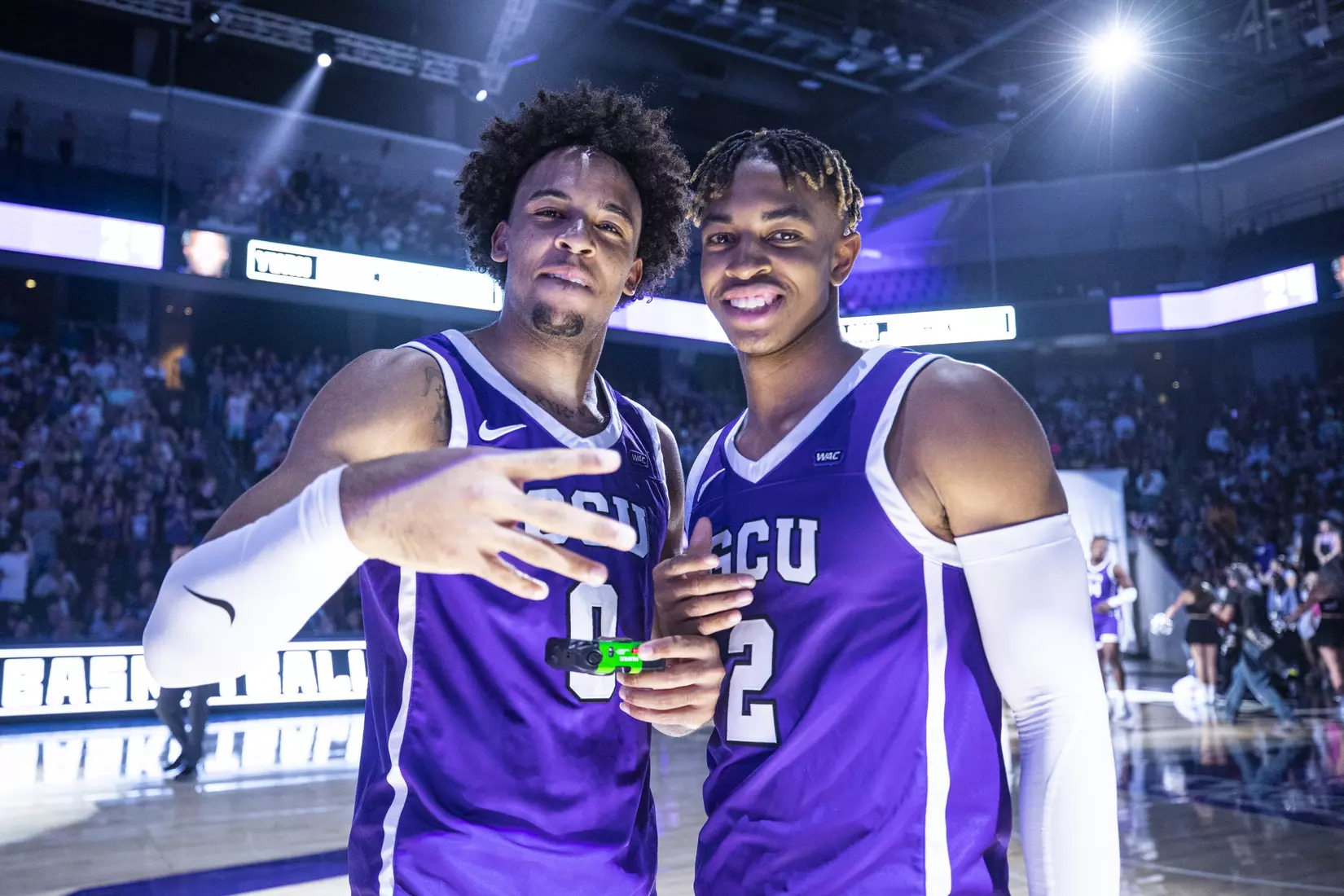 The GCU Havocs pack GCU Arena for the unofficial tip-off to basketball season at 2021 Midnight Madness.