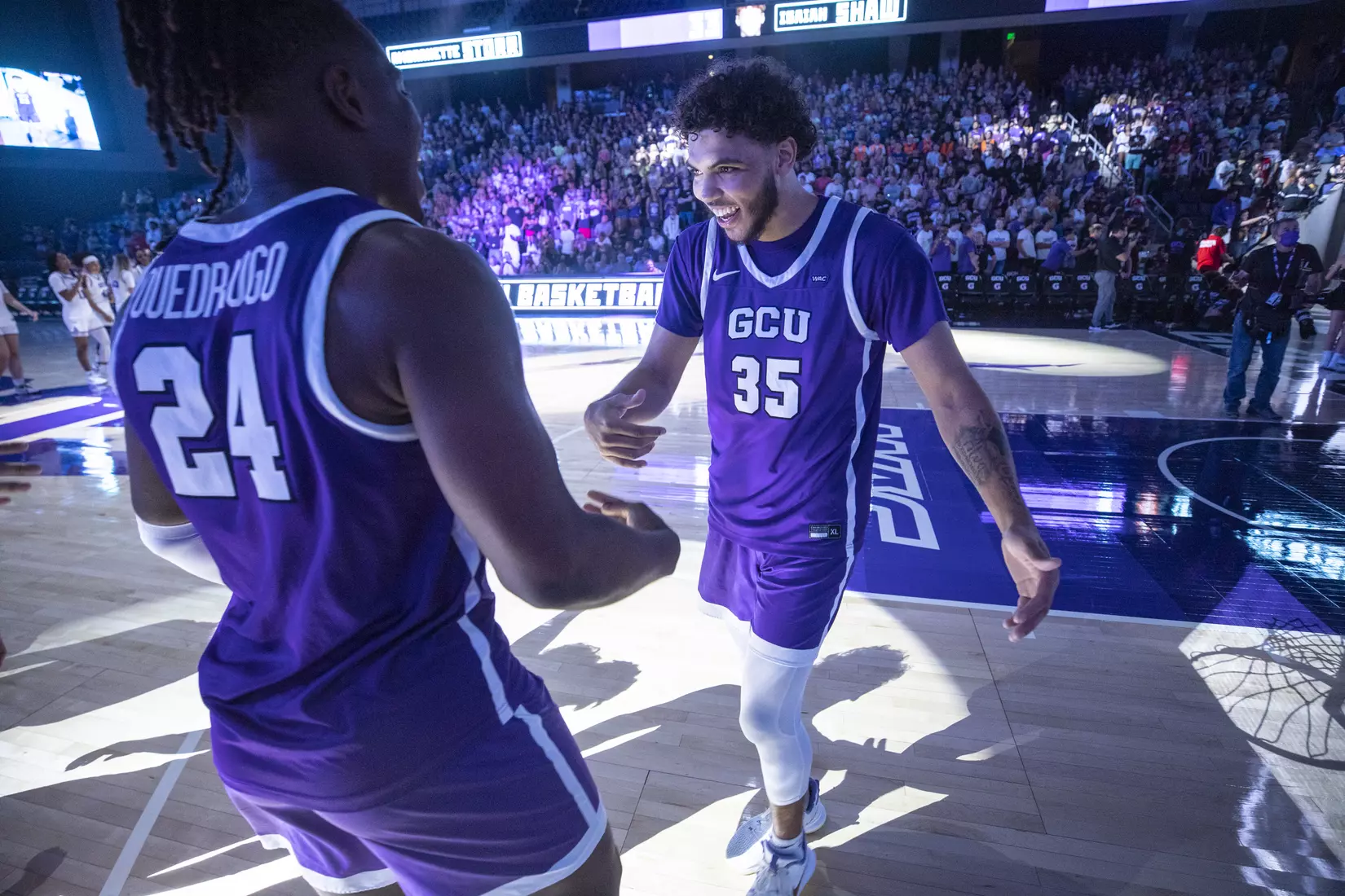 The GCU Havocs pack GCU Arena for the unofficial tip-off to basketball season at 2021 Midnight Madness.