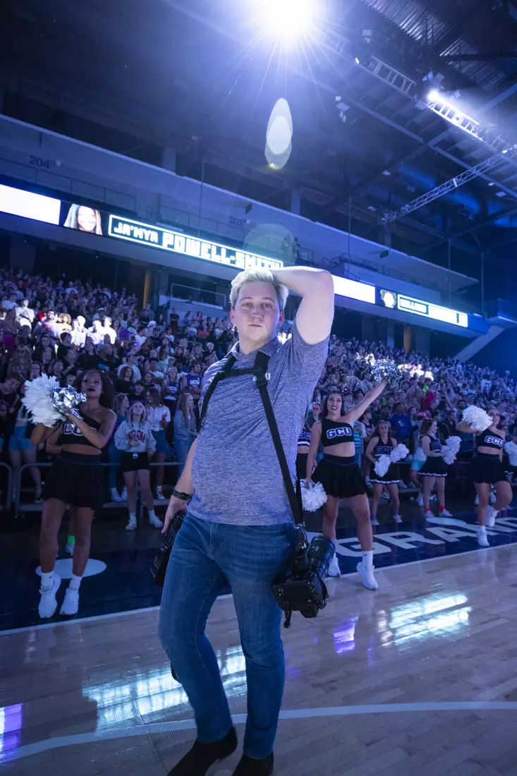 The GCU Havocs pack GCU Arena for the unofficial tip-off to basketball season at 2021 Midnight Madness.
