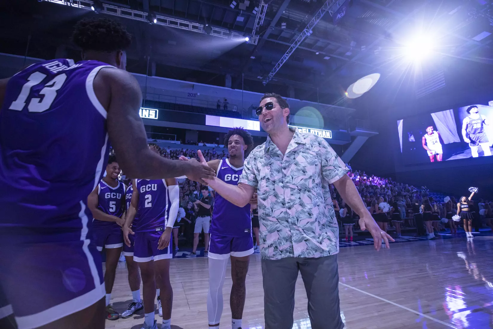 The GCU Havocs pack GCU Arena for the unofficial tip-off to basketball season at 2021 Midnight Madness.
