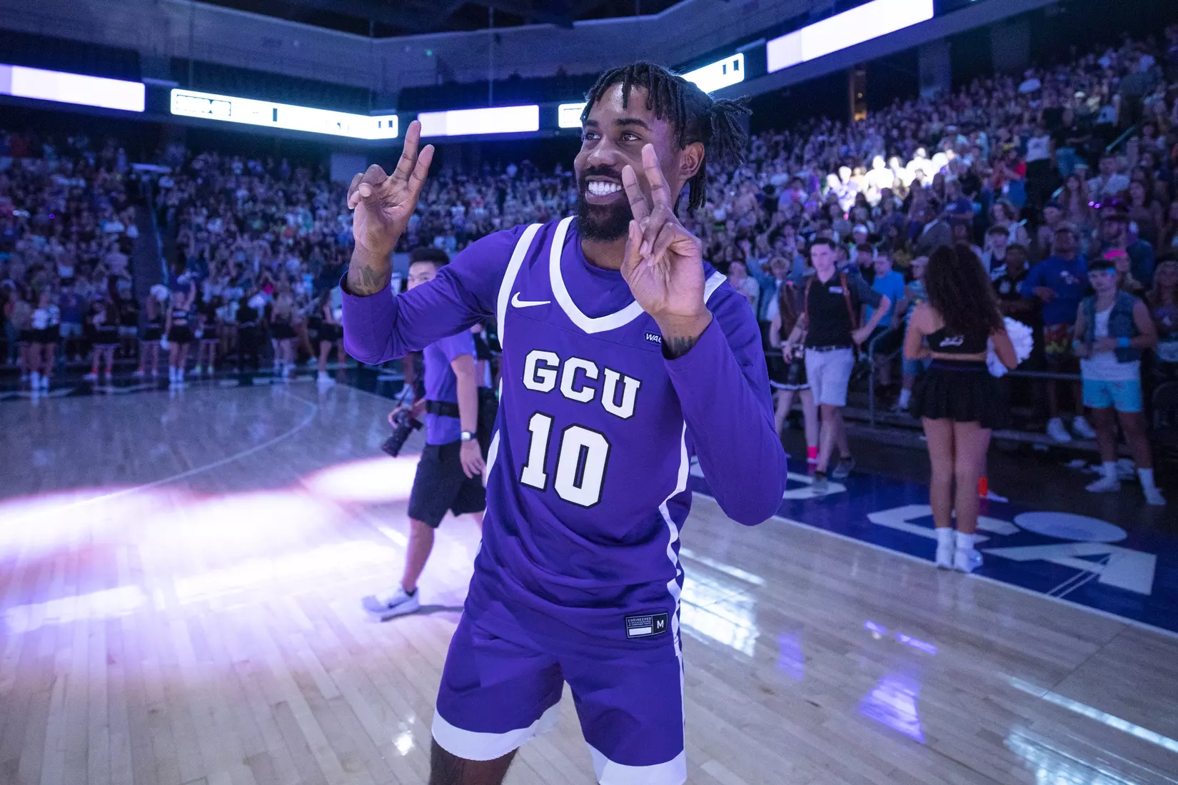 The GCU Havocs pack GCU Arena for the unofficial tip-off to basketball season at 2021 Midnight Madness.