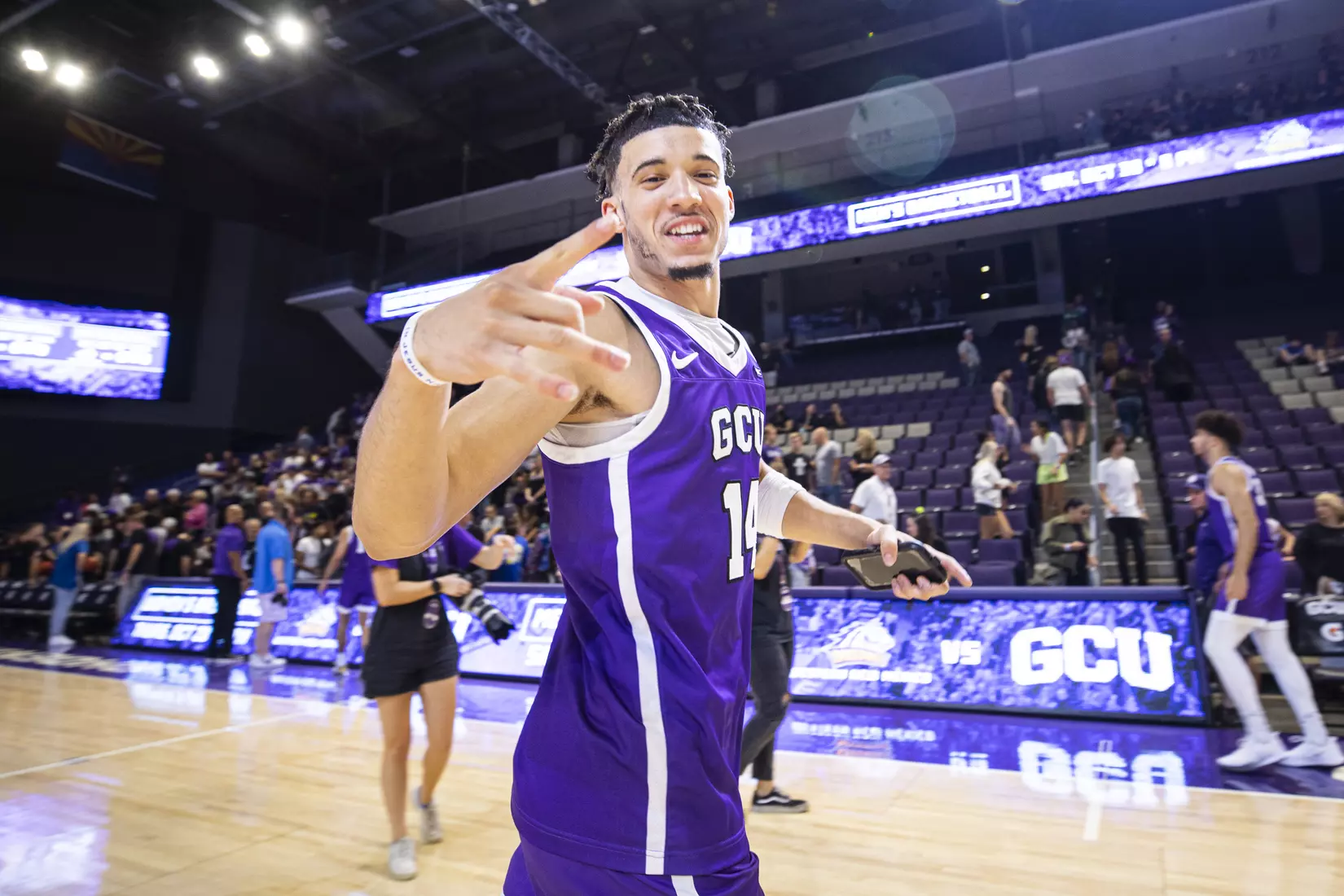 The GCU Havocs pack GCU Arena for the unofficial tip-off to basketball season at 2021 Midnight Madness.