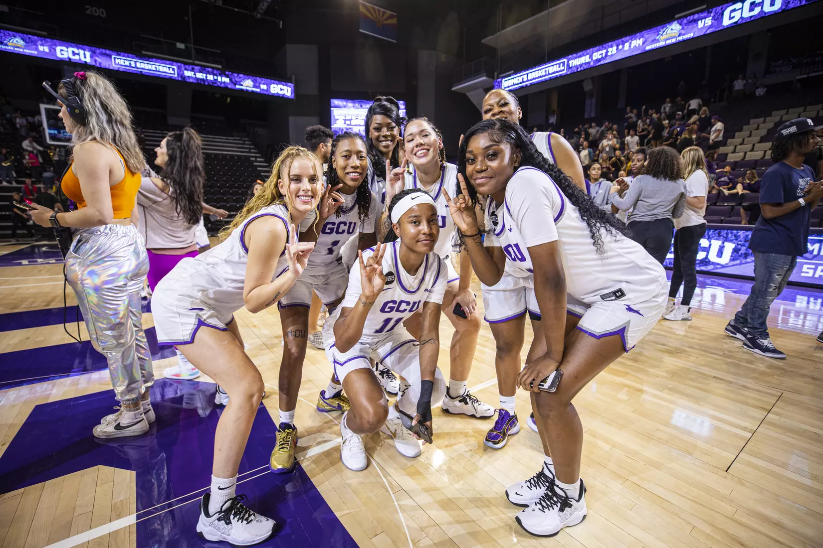 The GCU Havocs pack GCU Arena for the unofficial tip-off to basketball season at 2021 Midnight Madness.