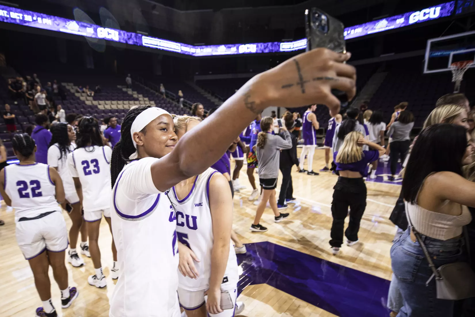 The GCU Havocs pack GCU Arena for the unofficial tip-off to basketball season at 2021 Midnight Madness.