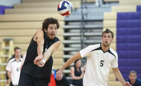 Trent Bruns (2) and Brock Hutchins (5)