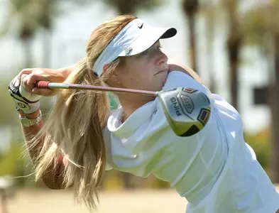 Georgina Dunn leads all golfers after the first round of the Tarleton State University Coca-Cola Classic Monday. Dunn shot a 2-under-par 70.