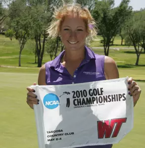 GCU junior Georgina Dunn finished seventh at the NCAA Super Regional and advanced to next week's NCAA Championships in Mesa.