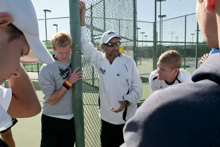 Head Coach Greg Prudhomme (right)