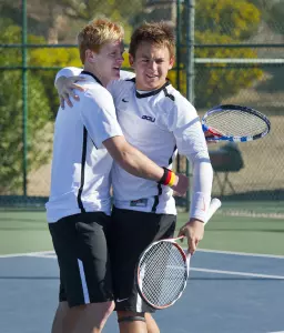 Frederic Scholezel (left) and Stephane Murray