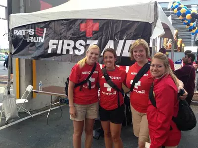 Sports medicine - Pat's Run 2014