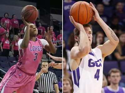 Split photo - Jones and Majerle