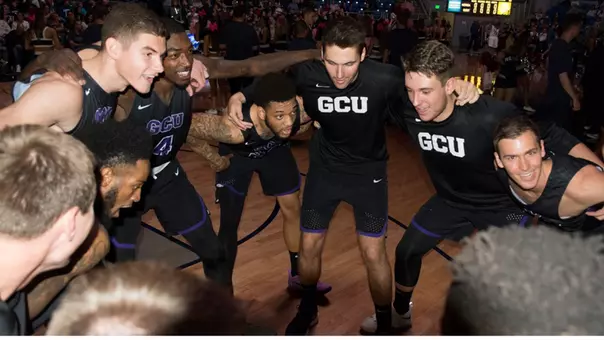 Basketball huddle