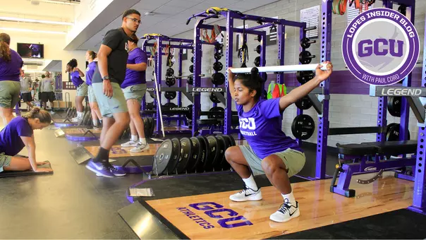 Sports performance training room