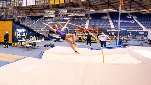 Opening meet pole vault at NAU