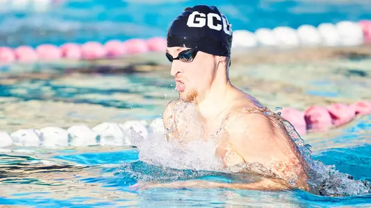 Men's breaststroke swimmer