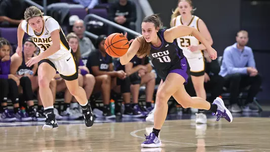 Phoenix, AZ. Dec. 18, 2022: GCU takes a 81-78 overtime loss to Idaho at GCU Arena.