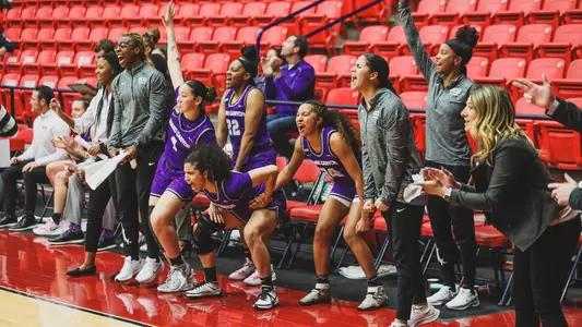 WBB Bench Celebration