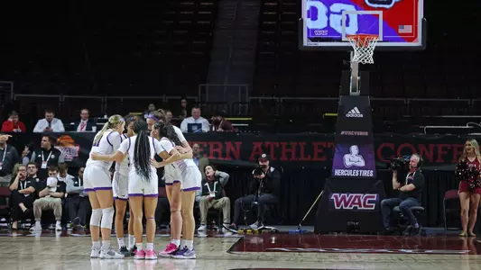 Las Vegas, NV - March 8 : GCU beats Seattle U 85-80 during the 2023 Hercules Tires WAC Basketball Tournament at the Orleans Arena in Las Vegas. (Photo by: David Kadlubowski/GCU)