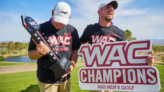 WAC men's golf champions