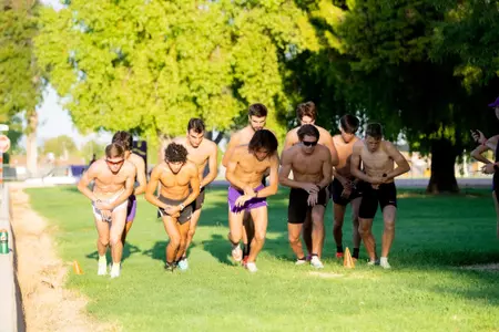 PHOENIX, AZ - SEPTEMBER 14: Grand Canyon University cross country practice (Photo by: Rachel Sollazzo/GCU)