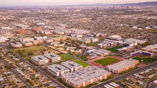 campus aerial