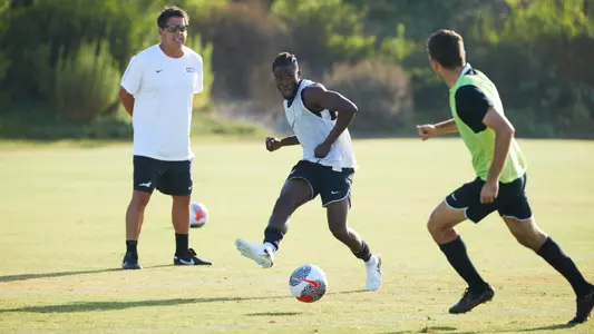 Chula Vista, CA Aug. 10,, 2024 :: GCU men’s soccer takes part in training camp a the Chula Vista Elite Athlete Training Center in Chula Vista, Ca. David Kadlubowski/GCU