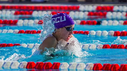 Beth swimming breaststroke
