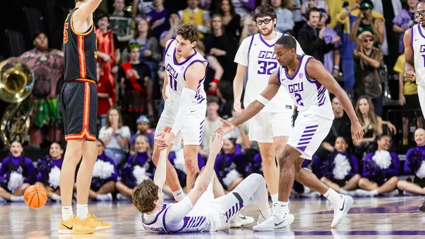 GCU Men's Basketball hosts USC for an exhibition match. Jayden Todd/GCU Athletics