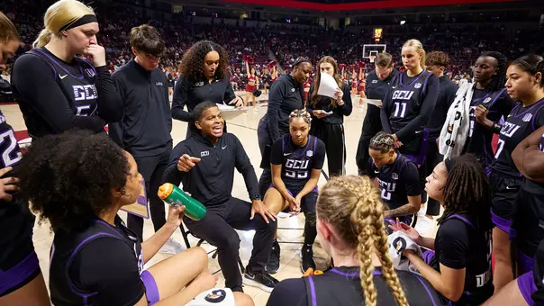 Columbia, SC Nov. 2, 2025 : The Lopes fall to three time national champion South Carolina 54-94 at Colonial Life Arena In Columbia, SC. David Kadlubowski/GCU