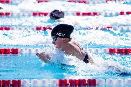 kate mid breaststroke