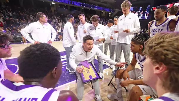 Phoenix, AZ Dec. 22, 2025: The Lopes win 91-78 over IU Indy at Global Credit Union Arena. David Kadlubowski/GCU