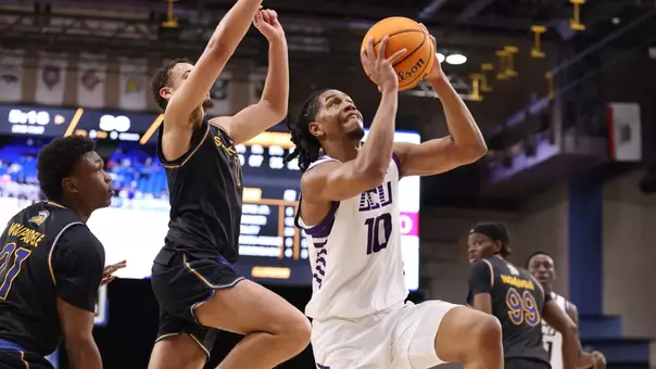 San Jose, CA Feb.14, 2026: Then Lopes top San Jose State 79-94 at Provident Credit Union Event Center in San Jose, CA. David Kadlubowski/GCU
