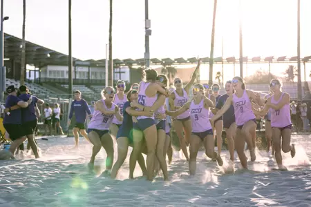 Phoenix, AZ - April 3, 2026, GCU Beach Volleyball Wins 3-2 in a Thriller against Arizona State at Arizona State Beach Volleyball Courts. (Photo by: Brayden Stenner/GCU).