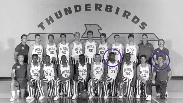 1989-90 MCC team with Mike Brown and Brian Mueller