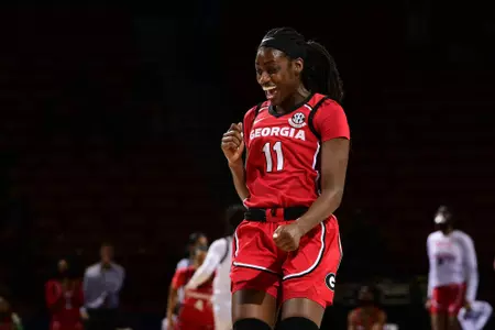 Georgia's Maya Caldwell (11)
Texas A&M v Georgia
SEC Women's Basketball Tournament on Saturday, March 6, 2020 in Greenville, SC.
Todd Van Emst/SEC