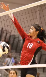 Gonzalez recorded a career-high 12 blocks vs. Alabama