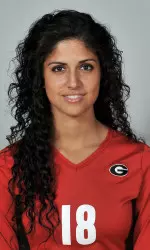 Senior Valentina Gonzalez was named the SEC Defensive Player of the Week.