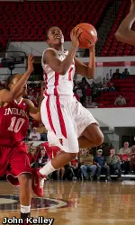 Khaalidah Miller scored a career-high 15 points in UGA's last outing.