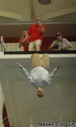 Coach Mark Richt's dive made a SportsCenter Top 10 list this week.